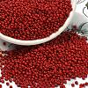 12/0 Grade A Baking Paint Glass Seed Spacer Beads X-SEED-Q009-FJX31-1