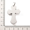 Non-Tarnish 304 Stainless Steel Pendants STAS-Z080-03P-3