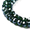 Electroplate Transparent Glass Beads Strands LS-EGLA-A035-T6mm-A10-3
