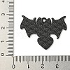 Halloween Theme Alloy Enamel Pendants ENAM-I060-07D-3