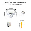 Zinc Alloy Glass Fixation Clamp Accessories X1-SW-TAC0001-28-3