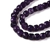 Natural Sugilite Beads Strands G-N342-128-3