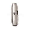 304 Stainless Steel Locking Tube Magnetic Clasps STAS-A151-02B-P-1