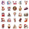 50Pcs Christmas Theme Paper Stickers PW-WG3CC33-01-6