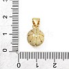 Brass Charms KK-H296-01D-G-3