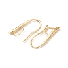 Brass Earring Hooks KK-H502-11G-01-2