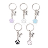 Alloy Enamel Pendants Keychain KEYC-JKC01268-2