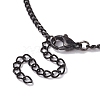 304 Stainless Steel Chain Bracelet Making AJEW-JB01212-4