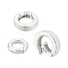 3Pcs 3 Styles 925 Sterling Silver Spring Gate Clasps STER-PH0003-25-6