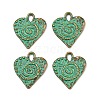 Tibetan Style Alloy Pendants FIND-I073-01K-1