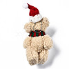 Polyester Stuffed Plush Bear Pendant Decorations FIND-S324-005B-3