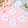Polyester & Rhinestones Ornament Accessories DIY-WH20063-015D-3