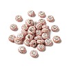 Opaque Resin European Beads RESI-C055-01F-1
