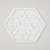 Hexagon Tangram Puzzle Silicone Molds DIY-I046-09-2