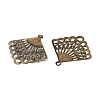 Iron Filigree Joiners FIND-B020-13AB-3