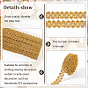 Filigree Polyester Lace Trim OCOR-WH0074-96A-4
