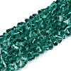 Transparent Glass Beads Strands GLAA-N018-4mm-04-1