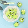 10Pcs 2 Styles Frog Silicone Beads JX693A-4