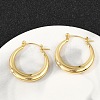 304 Stainless Steel Hoop Earrings for Women EJEW-U046-07G-A-1