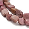 Natural Rhodonite Beads Strands G-P497-01E-86-4