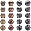 20Pcs 4 Colors Alloy Beads FIND-PA0001-11-1