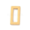 Golden Plated 304 Stainless Steel Charms STAS-K286-03C-G-1