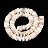 Natural Freshwater Shell Beads Strands X-SSHEL-T017-02-2