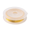 Round Copper Wire for Jewelry Making CWIR-WH0001-0.4mm-05-1-2