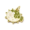 Brass Enamel Pendants KK-P338-07B-G04-2
