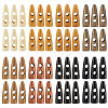 80Pcs 8 Colors 2-Hole Wood Buttons WOOD-GF0002-35C-1