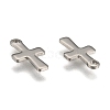 Tarnish Resistant Cross Stainless Steel Charms Pendants X-STAS-Q168-07-2