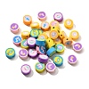 Handmade Polymer Clay Beads CLAY-R006-05-1