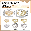 16Pcs 4 Styles Alloy Pendants FIND-LP0005-59-2