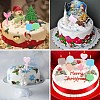 2Pcs DIY Cake Topper Food Grade Silicone Molds DIY-CJ0002-14-6