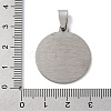 201 Stainless Steel Pendants with Enamel STAS-Q342-10P-3