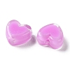 Heart Acrylic Beads TACR-C001-01F-2
