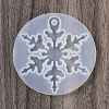 Christmas Snowflake DIY Silicone Pendant Molds DIY-A054-01D-3