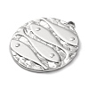 Anti-Tarnish 304 Stainless Steel Pendants STAS-K293-04P-2