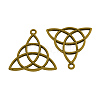 Tibetan Style Alloy Pendants TIBEP-19367-AG-RS-1
