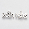 Tibetan Style Alloy Charms LS-TIBE-T010-36AS-RS-2