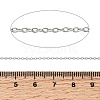 Non-Tarnish 304 Stainless Steel Cable Chains X-CHS-Q001-10-100m-3