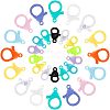 CHGCRAFT 2 Style Plastic Lobster Claw Clasps KY-CA0001-13-1