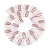 Electroplated Glass Pearl Beads Strands GL-CBA64F3-01B-3