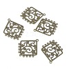 Tibetan Style Alloy Chandelier Component Links PALLOY-G118-02AB-1