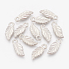 CCB Plastic Leaf Pendants CCB-J032-25P-2