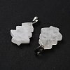 Natural Quartz Crystal Pendants G-A203-01K-P-2