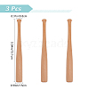 Gorgecraft Natural Wood Baseball Bat Home Display Decorations WOOD-GF0001-80-2