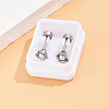 Chic Casual Commute Minimalist Tea Flower Pearl Women's Stud Earrings JR2012-1