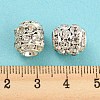 Brass Rhinestone Beads RB-F035-03S-4
