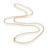 304 Stainless Steel Ball Chain Necklace MAK-R012-01G-2